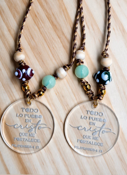 Todo lo puedo|Necklace| 🫶🏽🙏🌊