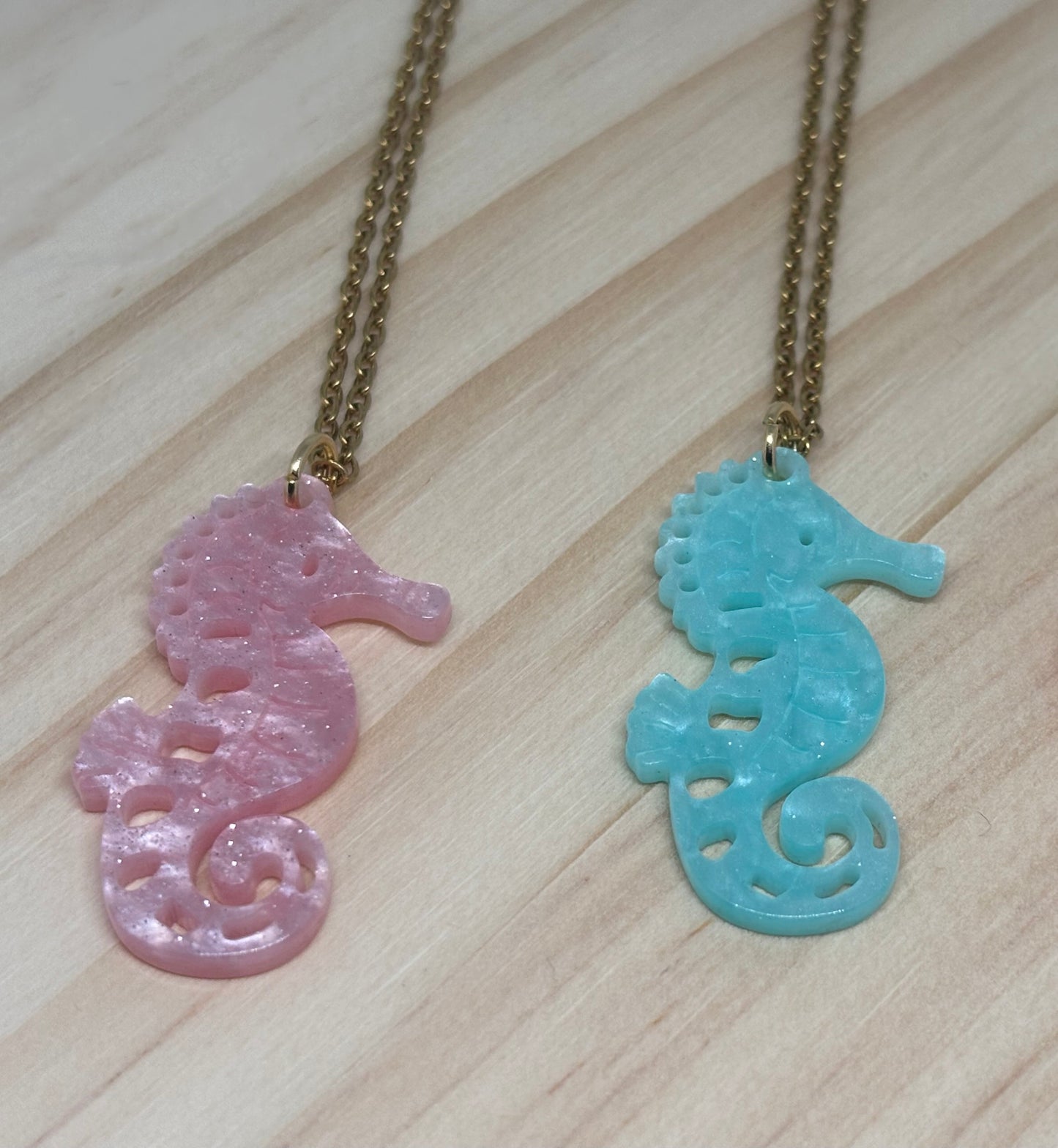 Ocean Acrylic Pendant|Necklace 🌊