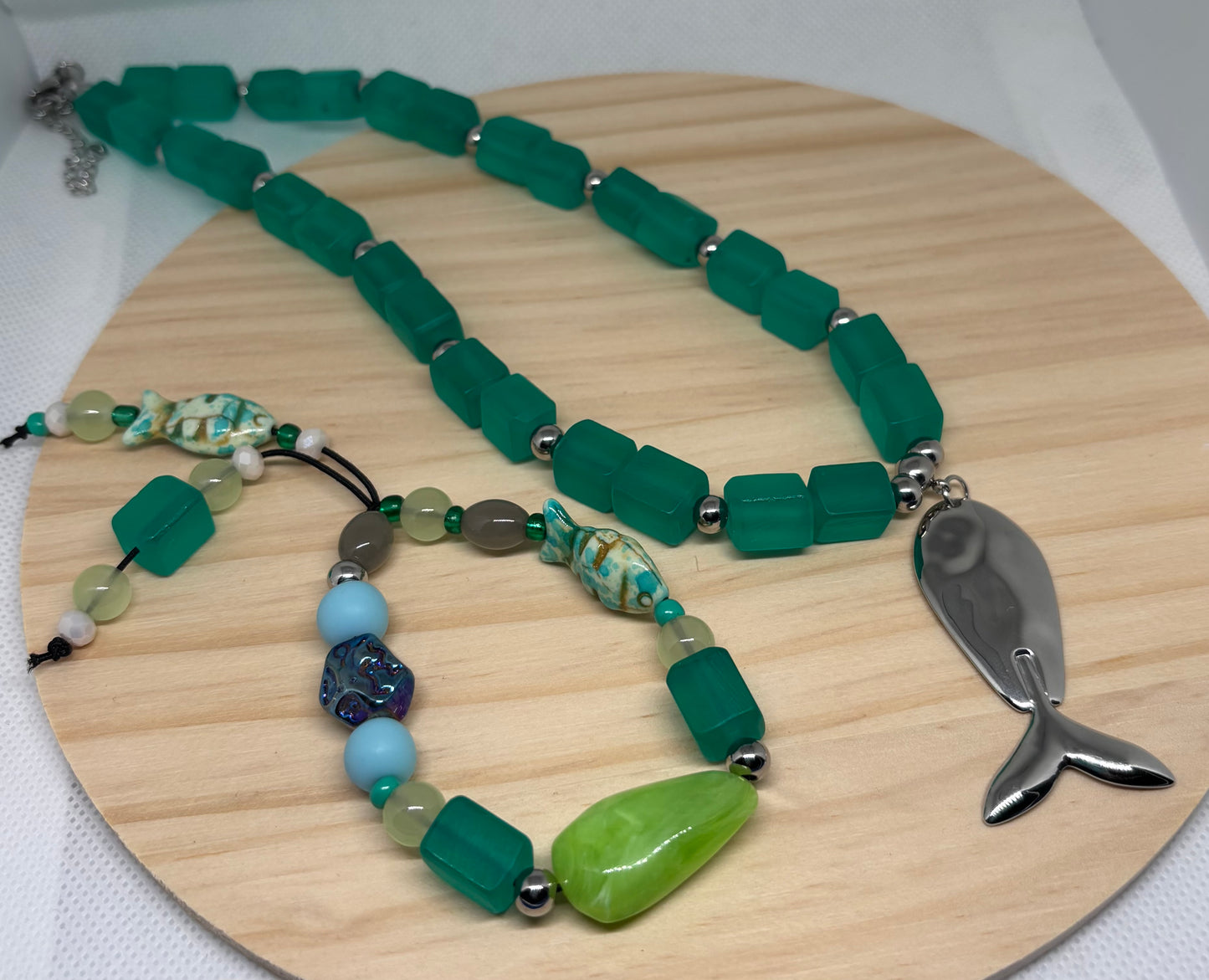 Mar Turquesa🌊| Necklace & Bracelet
