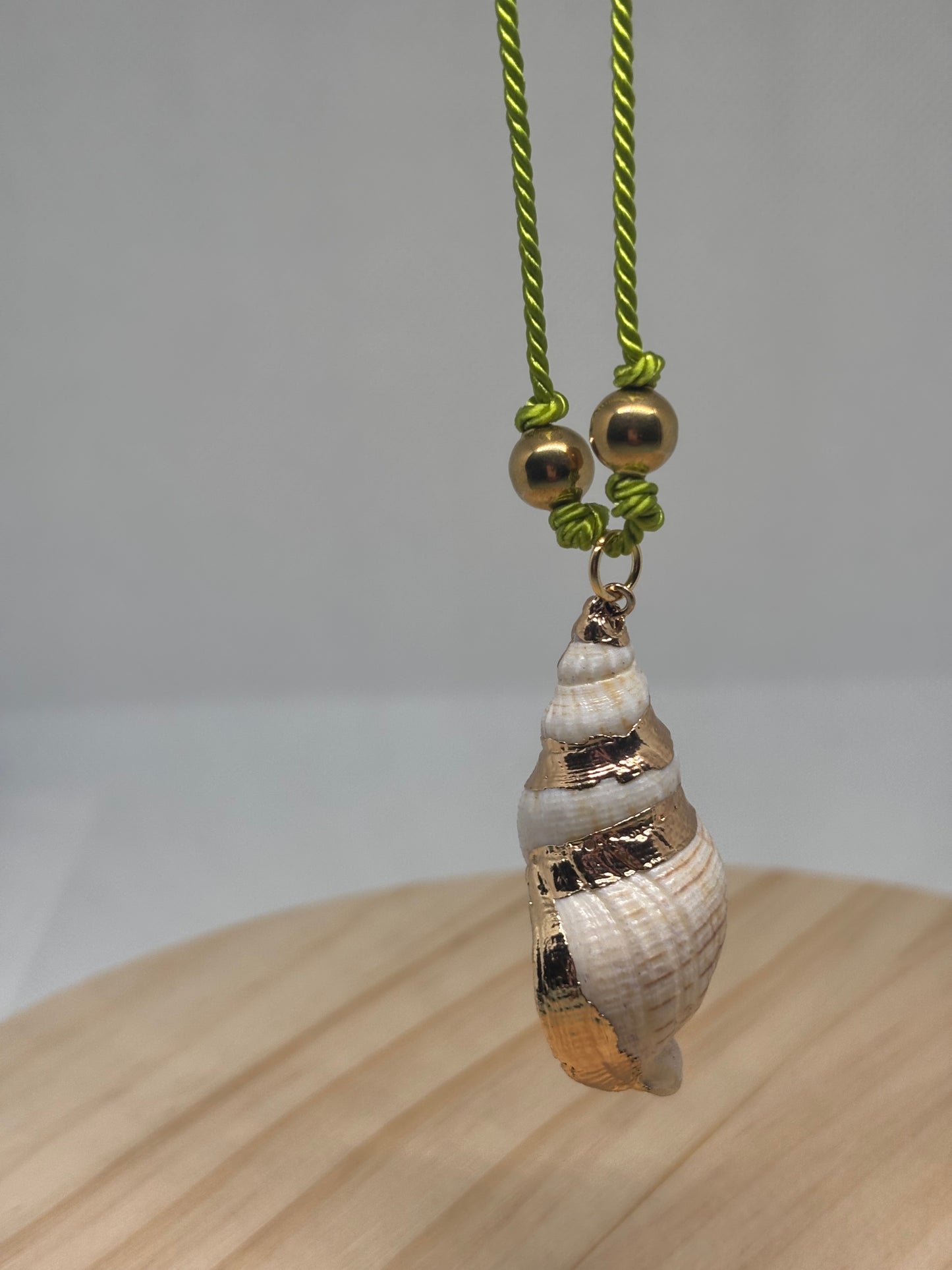 Caracol Dorado del Mar 2| Necklace 🐚🌊