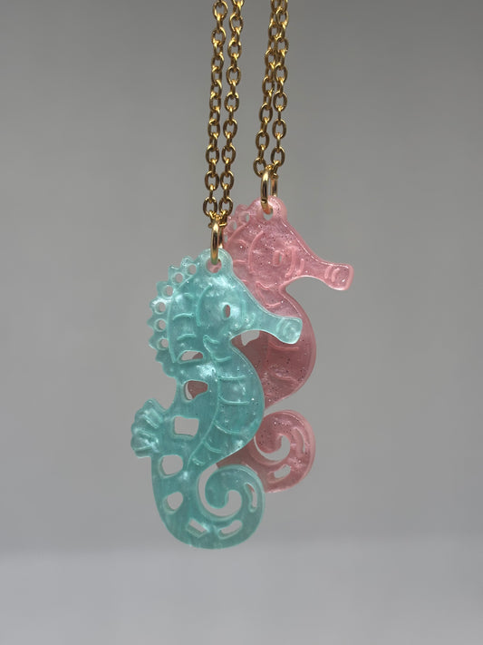 Ocean Acrylic Pendant|Necklace 🌊