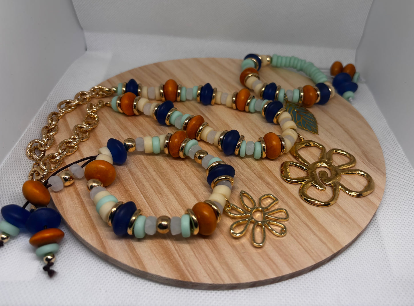 Flores Tierra y Mar|Set|Necklace&Bracelets🌊