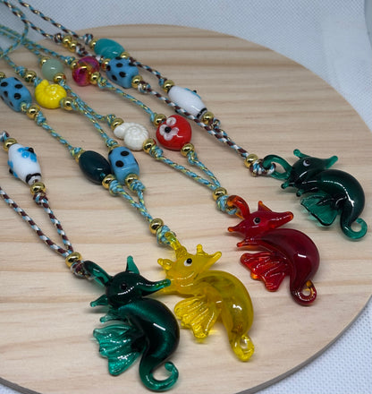 Seahorse|Necklace 🌊Ocean Treasures Collection