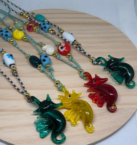 Seahorse|Necklace 🌊Ocean Treasures Collection