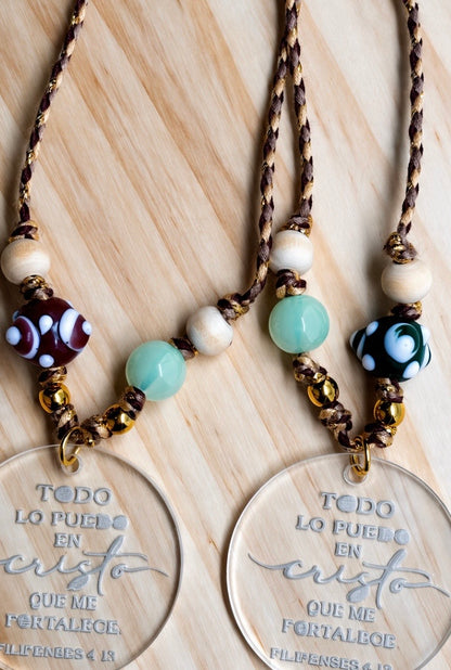 Todo lo puedo|Necklace| 🫶🏽🙏🌊