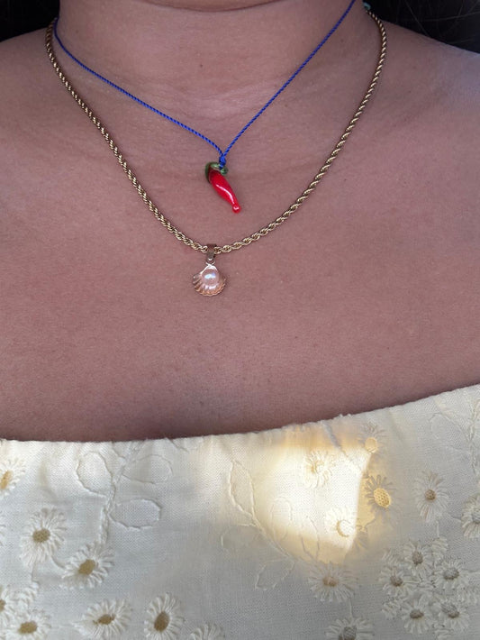 Chilis|Necklace 🌶️