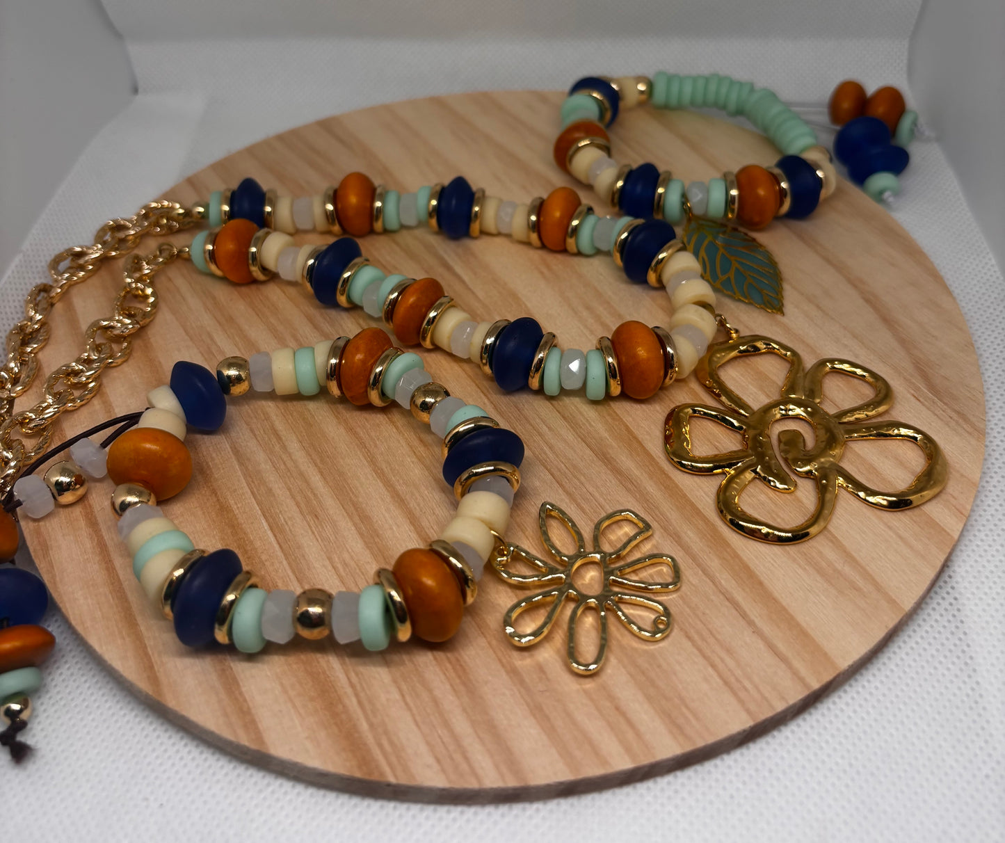 Flores Tierra y Mar|Set|Necklace&Bracelets🌊