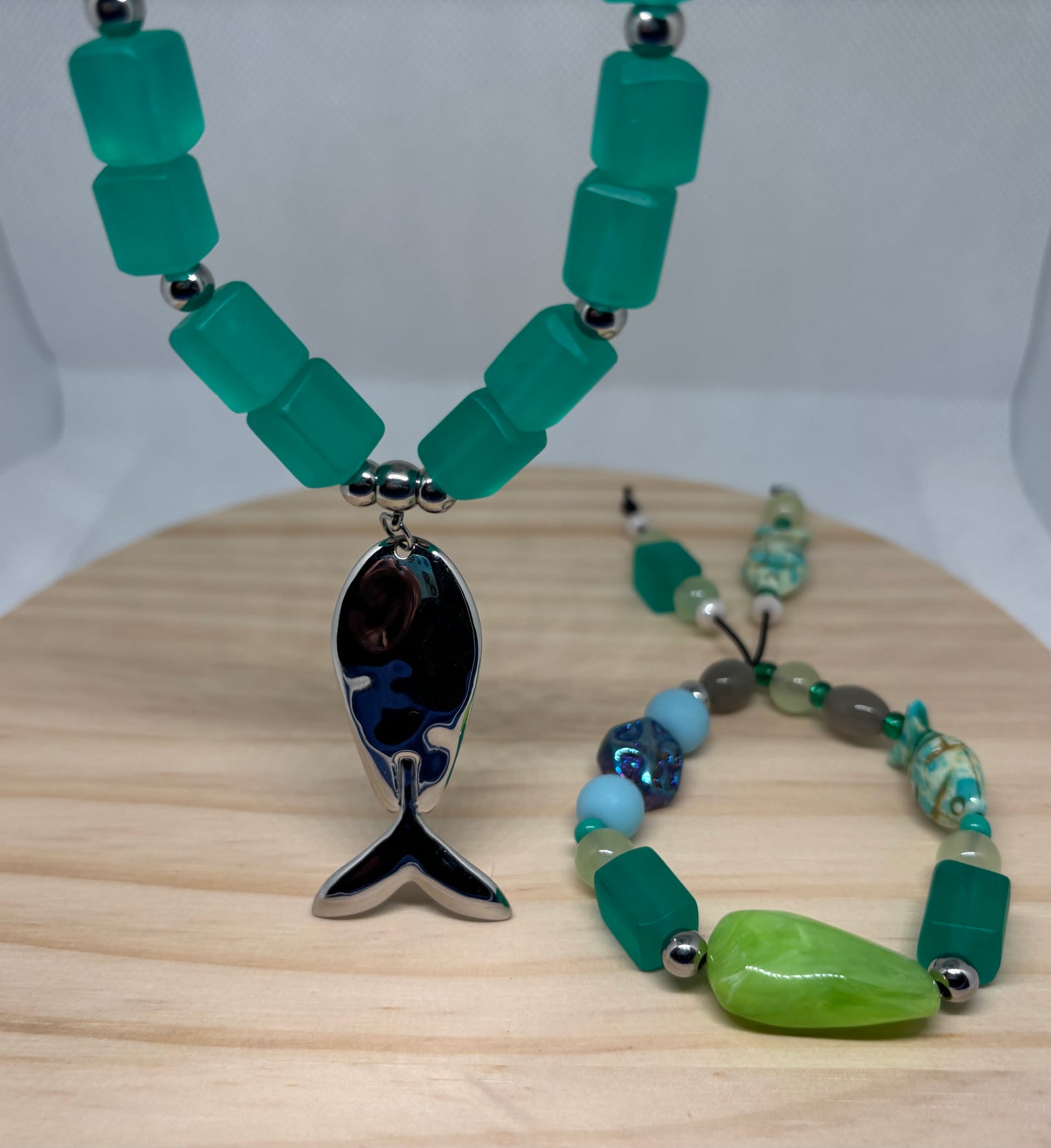 Mar Turquesa🌊| Necklace & Bracelet