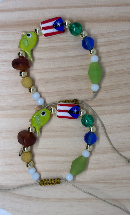 Boricua con Cotorra|Bracelet🇵🇷🦜