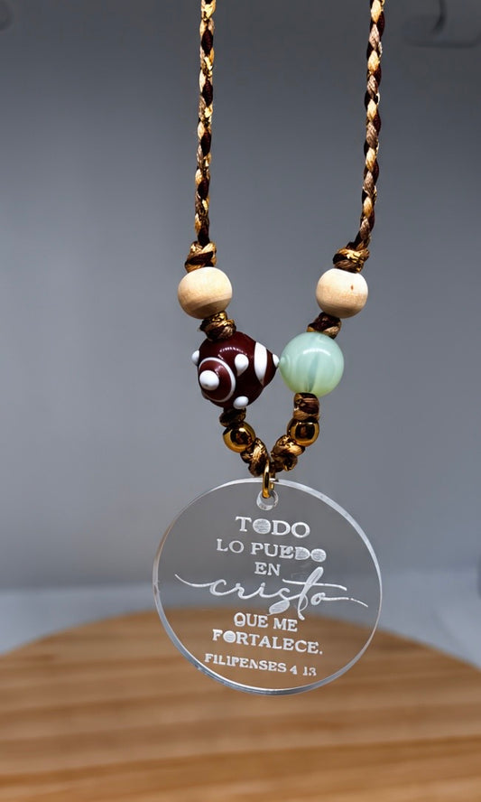 Todo lo puedo|Necklace| 🫶🏽🙏🌊