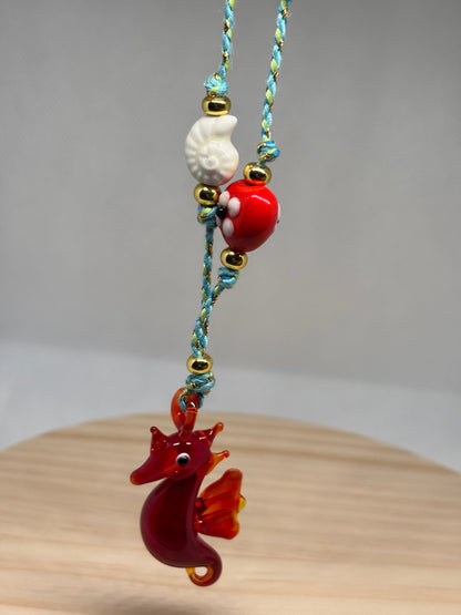 Seahorse|Necklace 🌊Ocean Treasures Collection