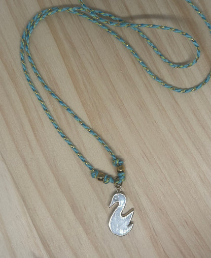 Nature’s Collection – Adjustable Thread Necklaces 🍃🦢🐘