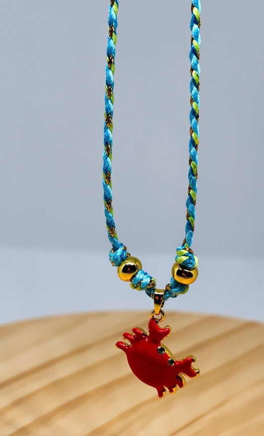 Juey Rojo del Mar|Necklace🦀❤️