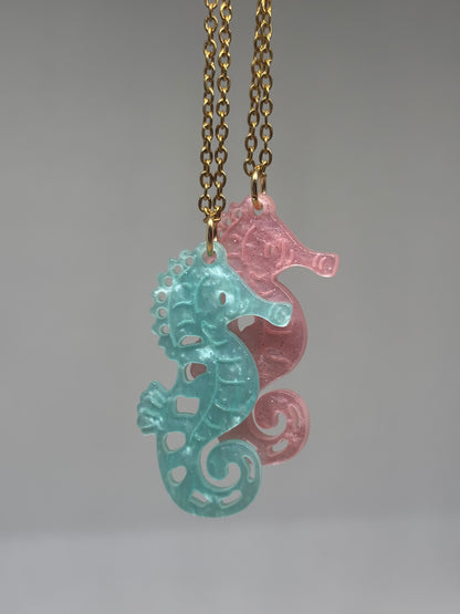 Ocean Acrylic Pendant|Necklace 🌊