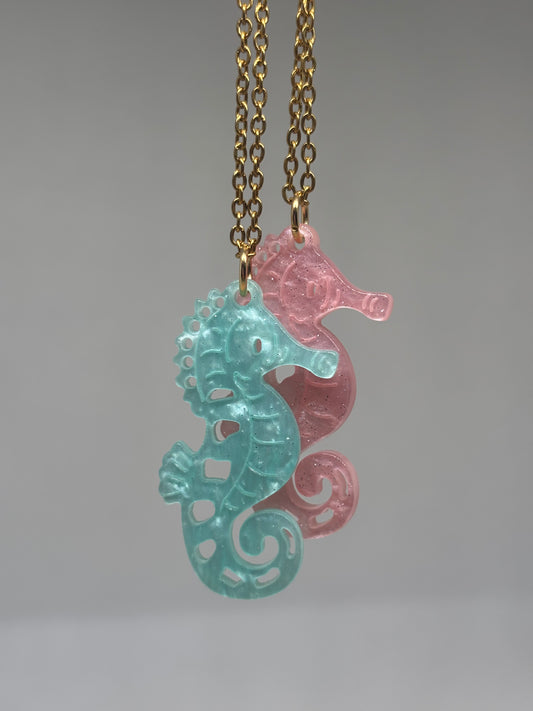 Ocean Acrylic Pendant|Necklace 🌊