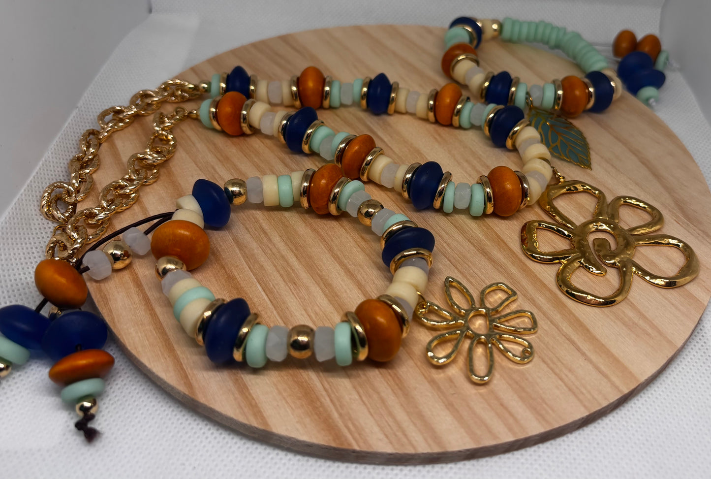 Flores Tierra y Mar|Set|Necklace&Bracelets🌊