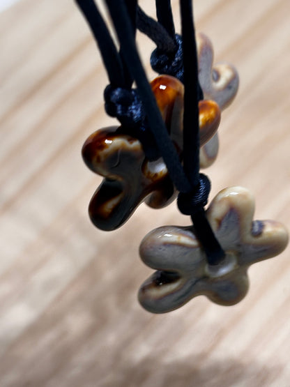 Flor de cerámica|Bracelet🍁🌊
