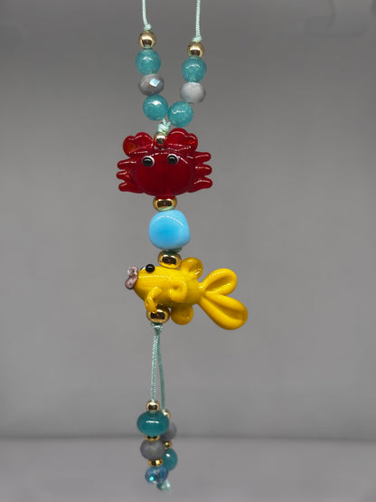 Crab & Pescado|Necklace🦀🐟
