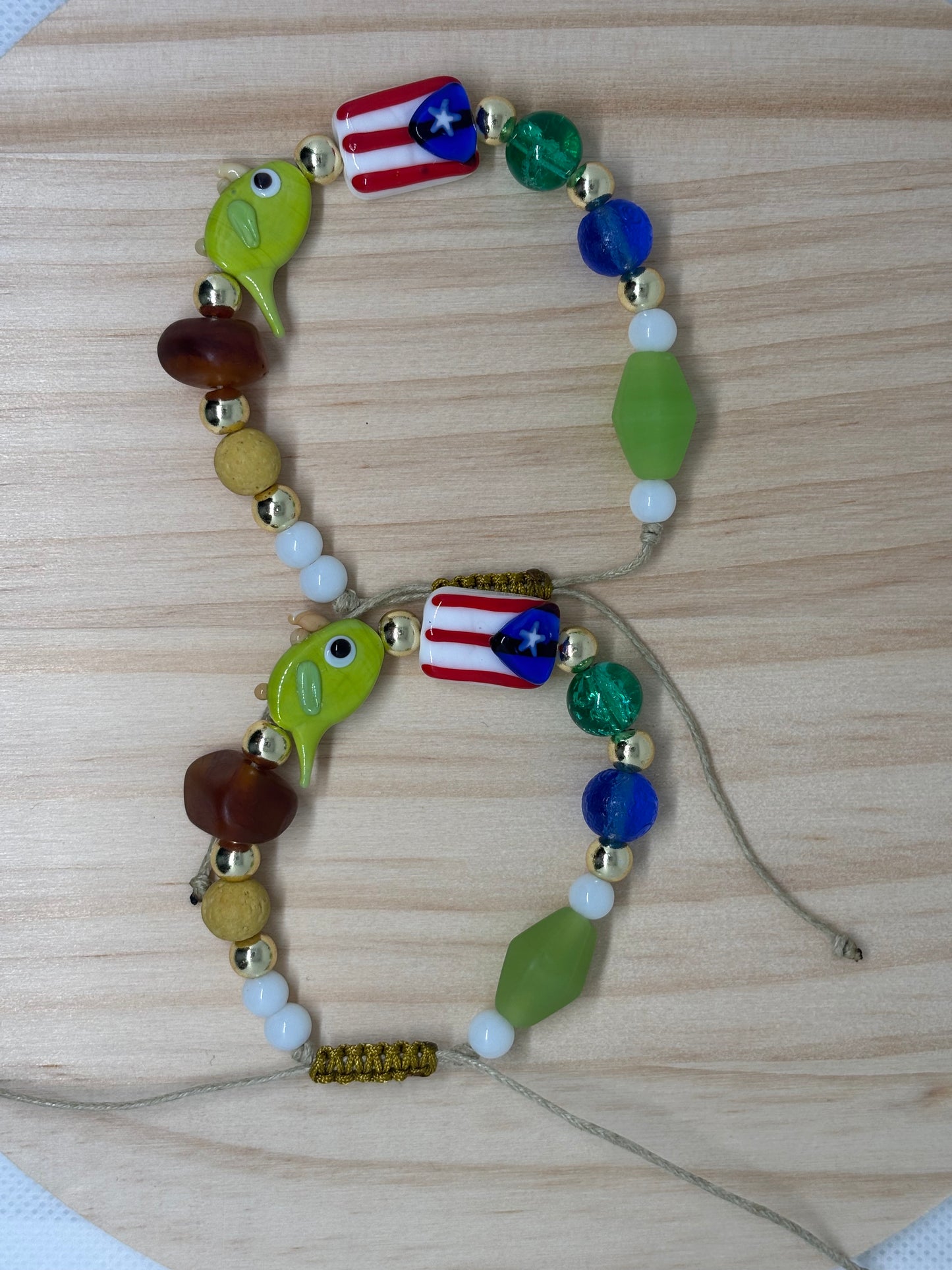 Boricua con Cotorra|Bracelet🇵🇷🦜