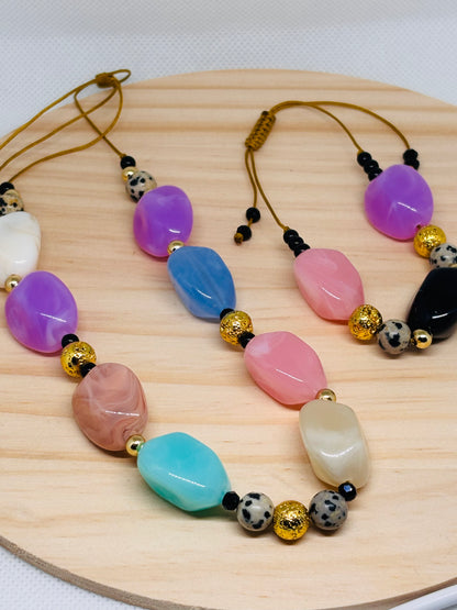 Pinky|Set| Necklace & Bracelet