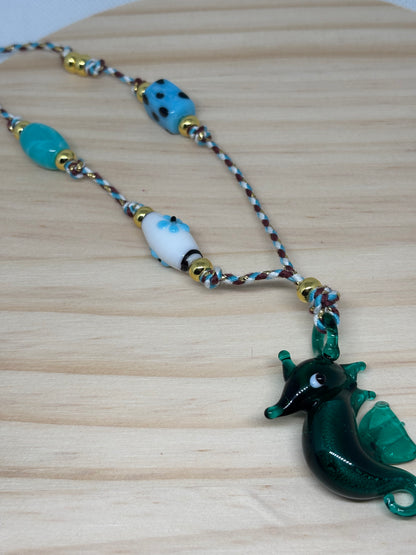 Seahorse|Necklace 🌊Ocean Treasures Collection