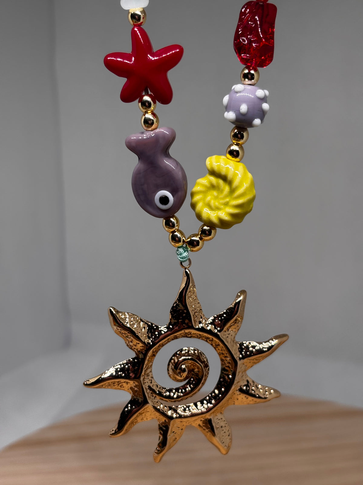 Espiral del Sol|Necklace ☀️🌊