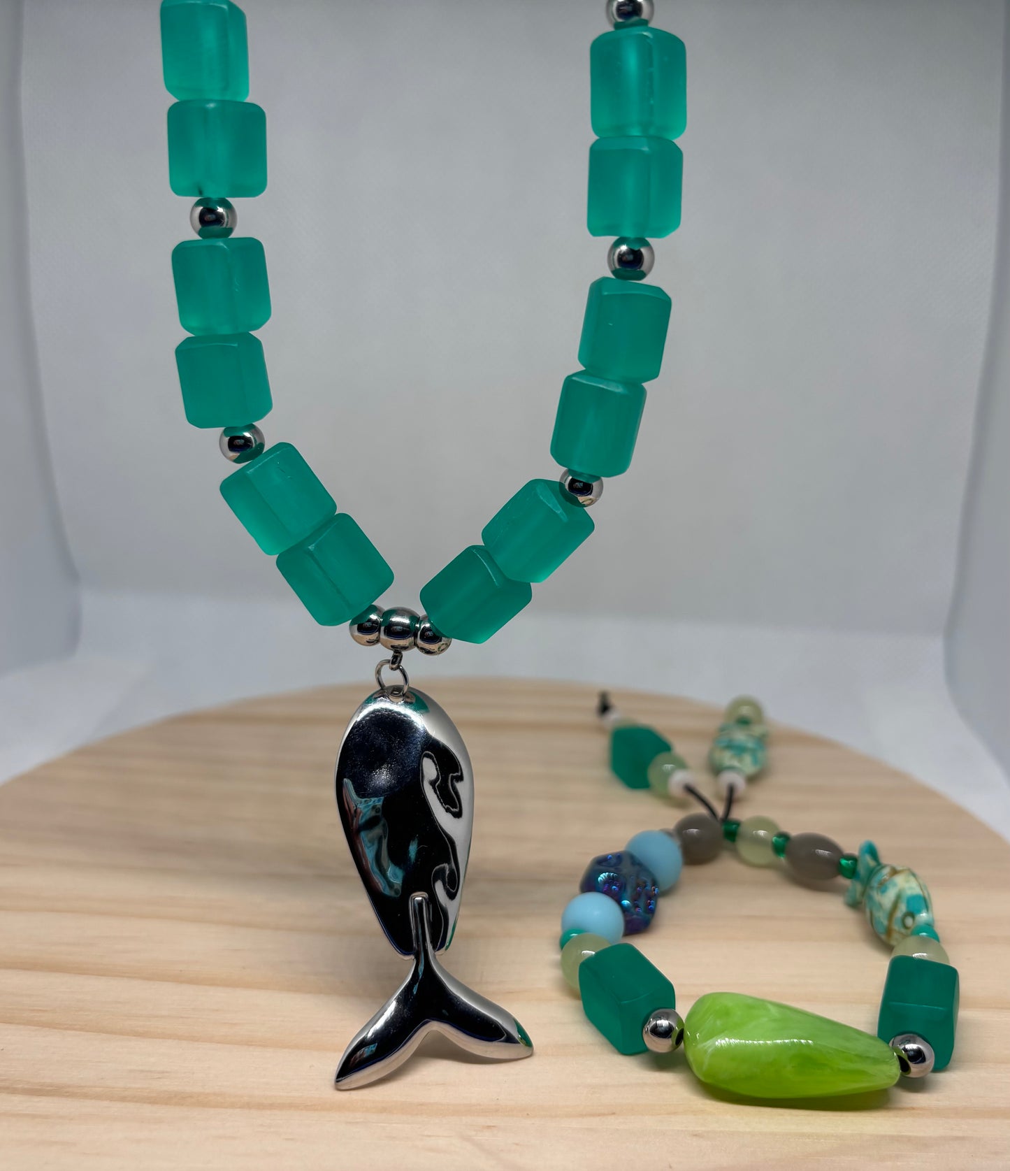 Mar Turquesa🌊| Necklace & Bracelet