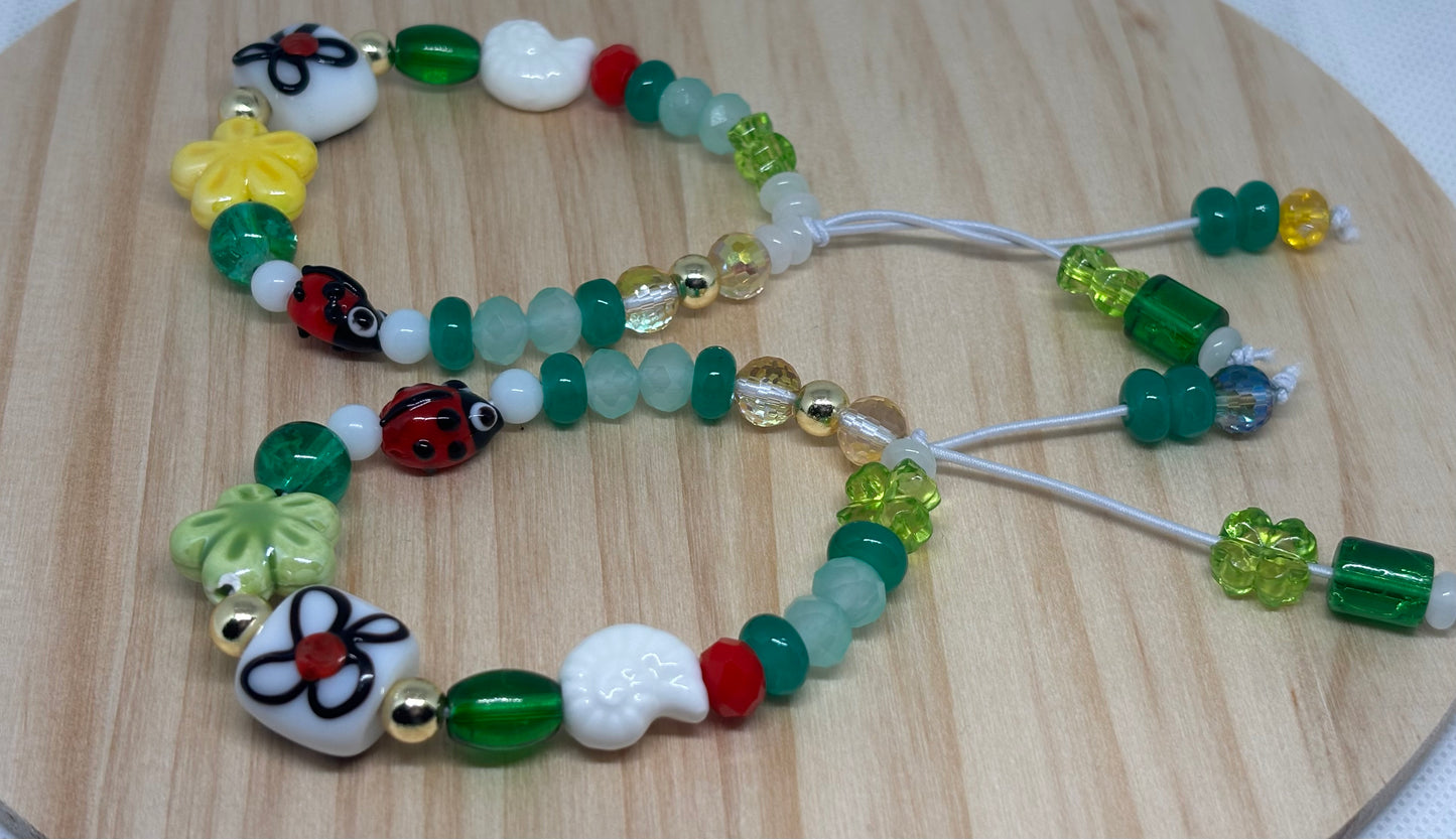 Jardín| Bracelet 🐞🌸