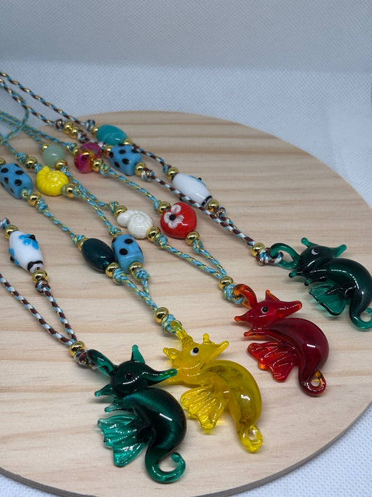 Seahorse|Necklace 🌊Ocean Treasures Collection
