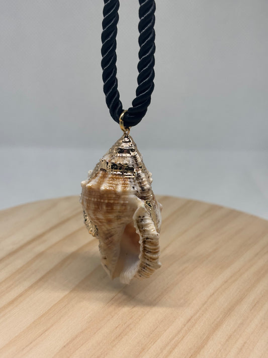 Caracol Dorado del Mar| Necklace 🐚🌊