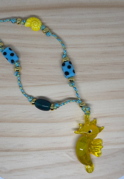 Seahorse|Necklace 🌊Ocean Treasures Collection
