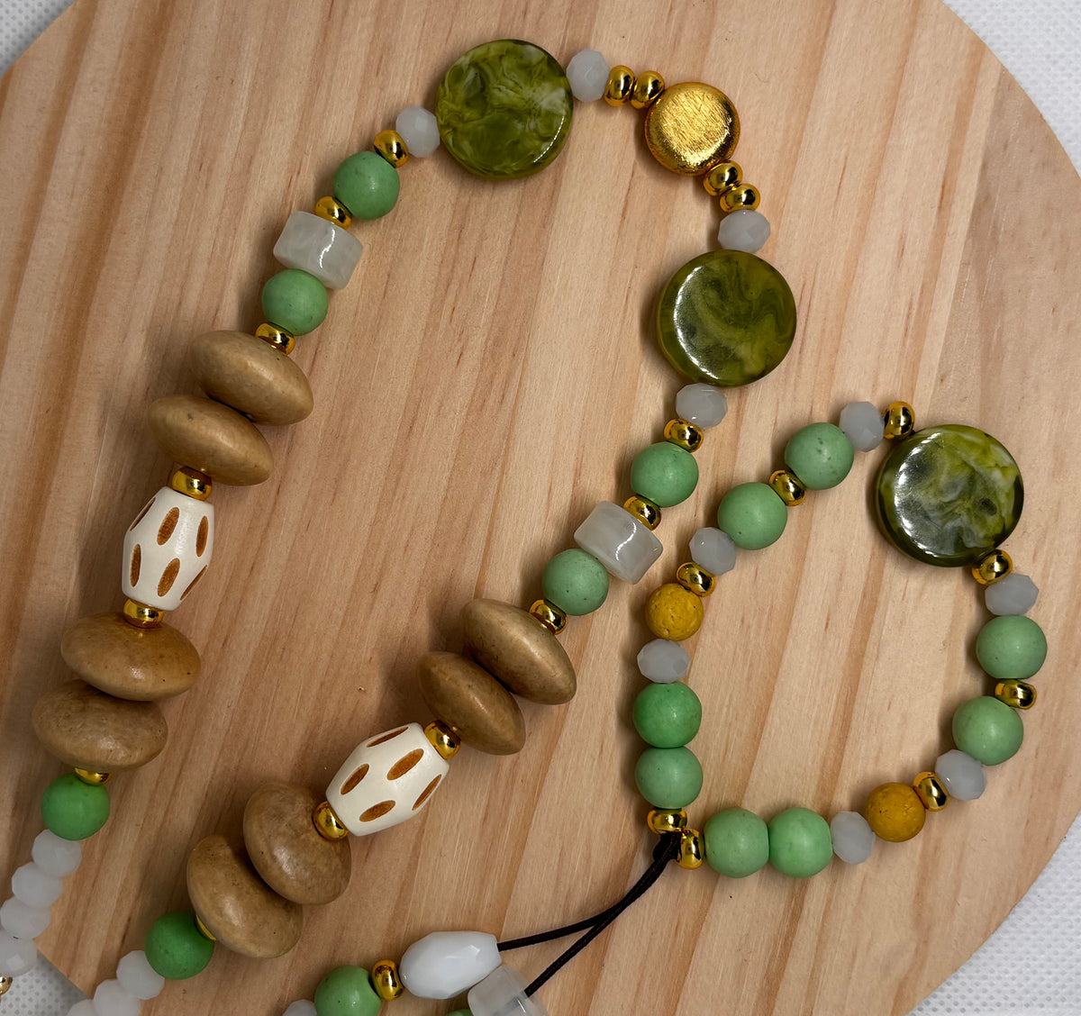 Verde Menta set|Necklace & Bracelet
