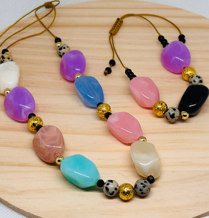 Pinky|Set| Necklace & Bracelet