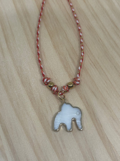Nature’s Collection – Adjustable Thread Necklaces 🍃🦢🐘